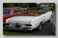 Mercedes-Benz 220SE 1963 Convertible rear