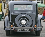 Wolseley 25 1937 tail
