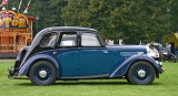  Wolseley 12/48 Series II. In 1937 the -Series III- replaced this rakish Series II model, but mechanically the cars were the same.